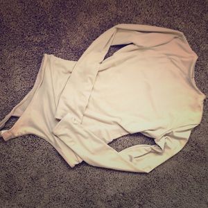 Cream beige Bodysuit